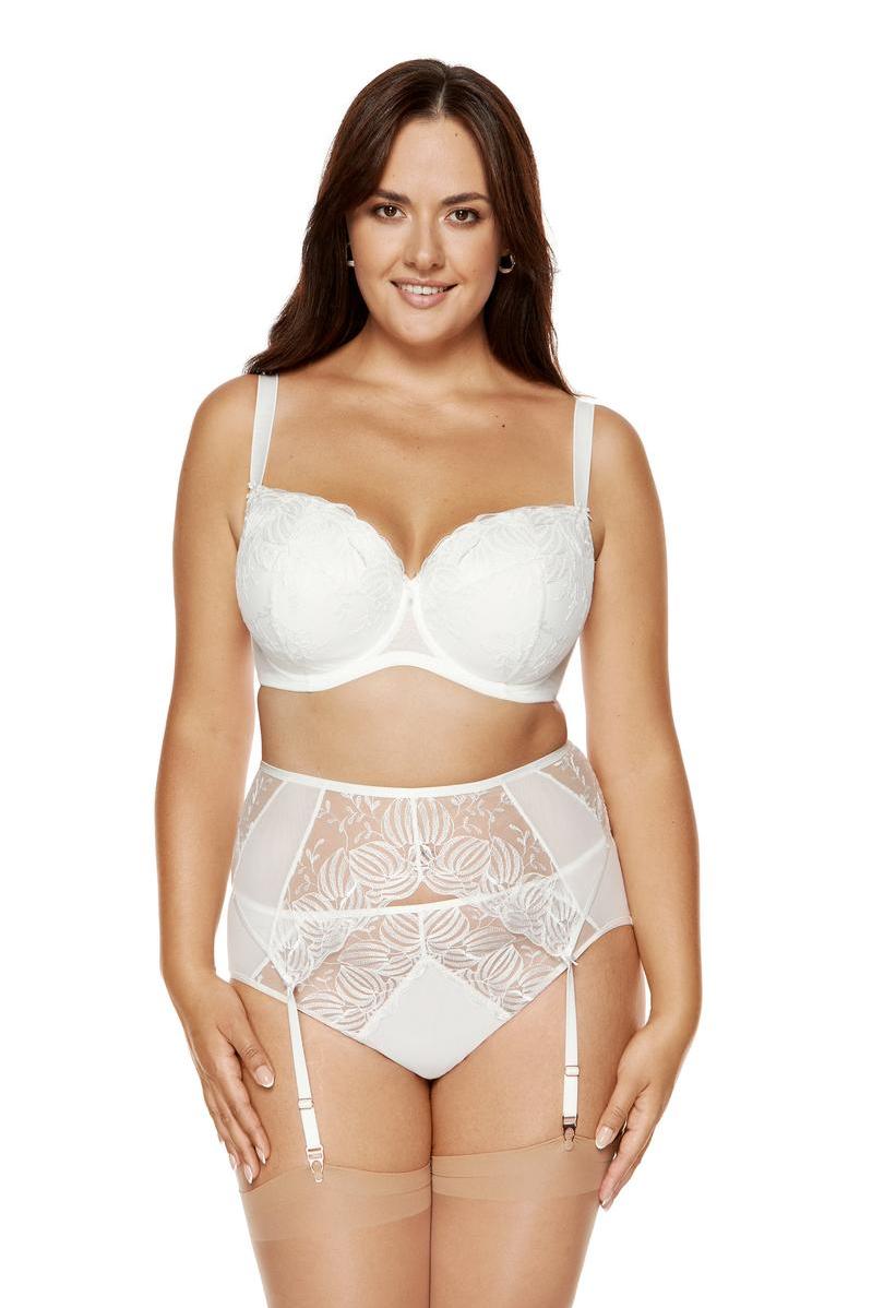 Gorteks Cherie Cream Suspender Belt - view 2