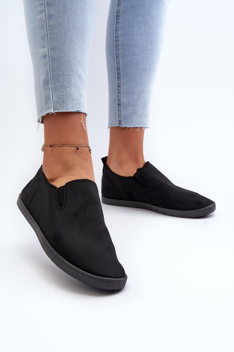 Step In Style Lovinia Black Trainers - view 3