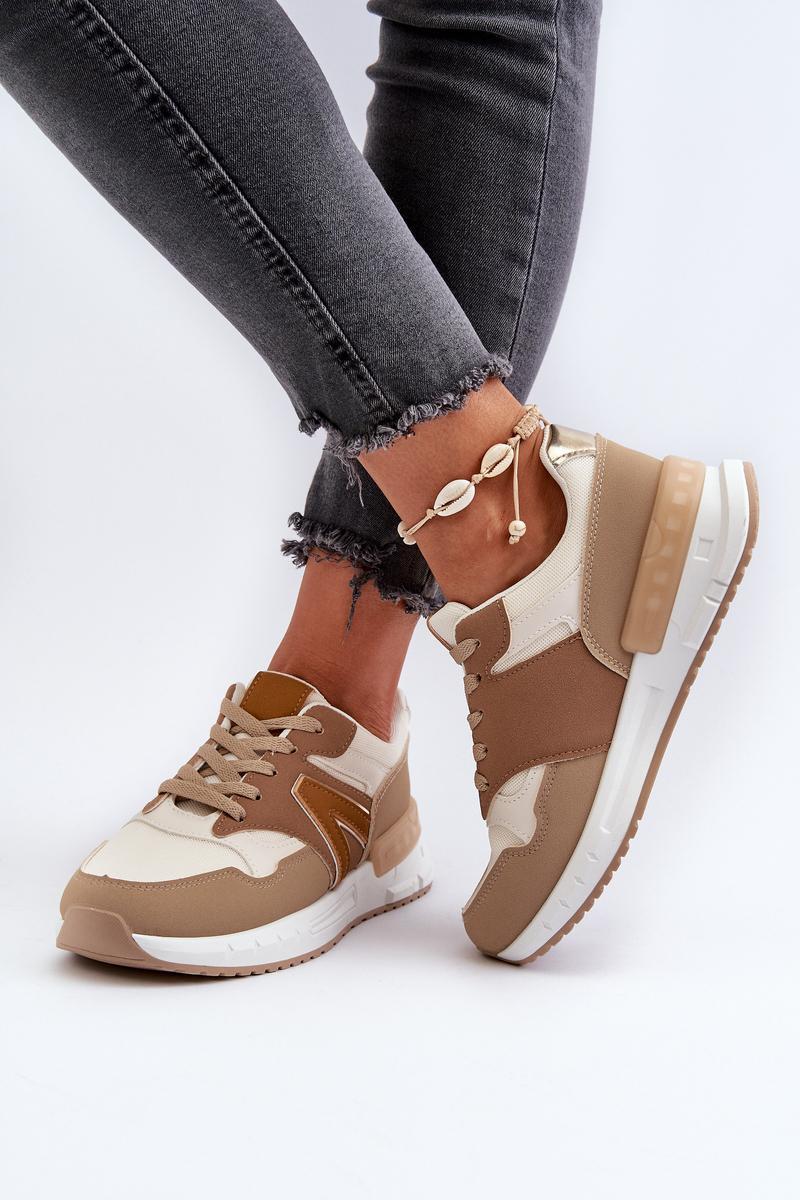Step In Style Brown Platform Trainers - view 3