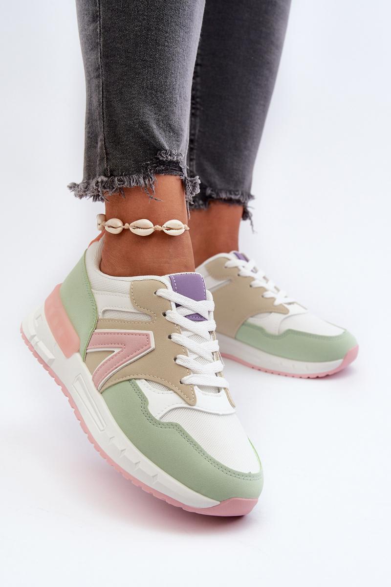 Step In Style Multicolour Platform Trainers