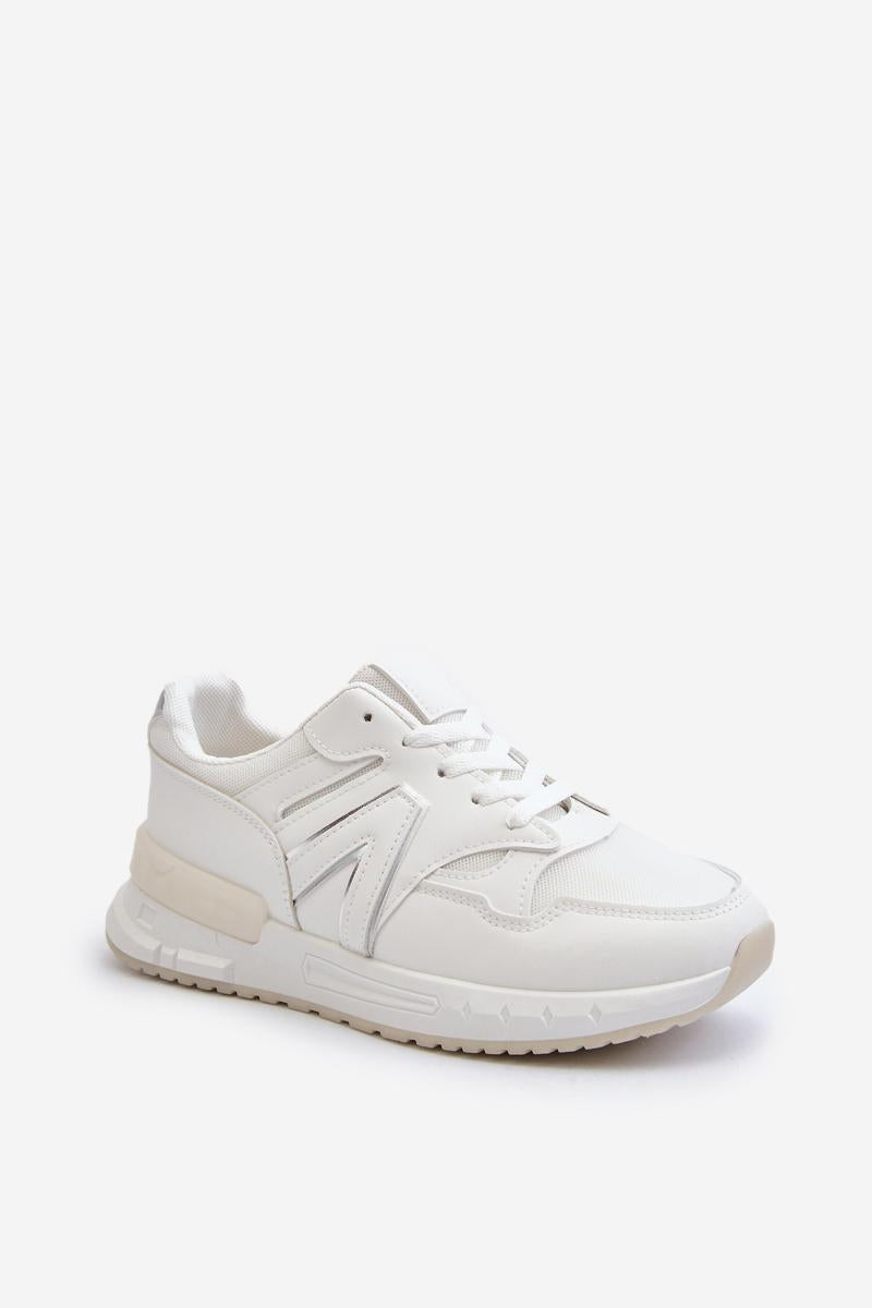 Step In Style White Platform Trainers - view 2
