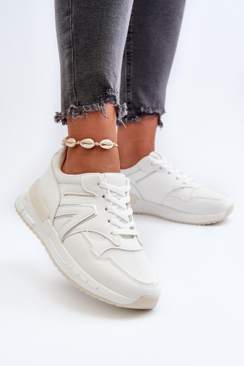 Step In Style White Platform Trainers - view 3