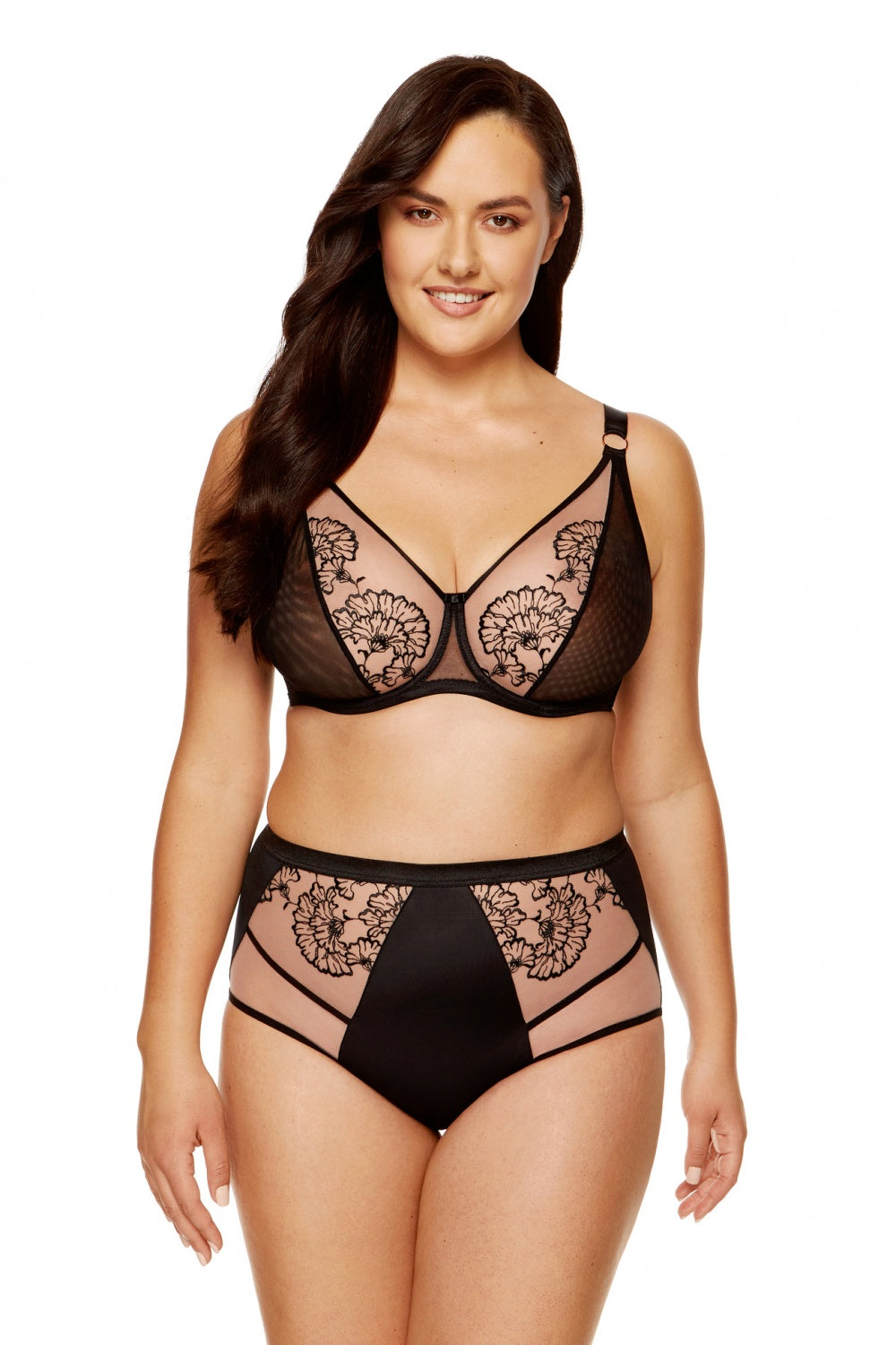 Gorteks Kala Beige Mesh Soft Bra - view 2
