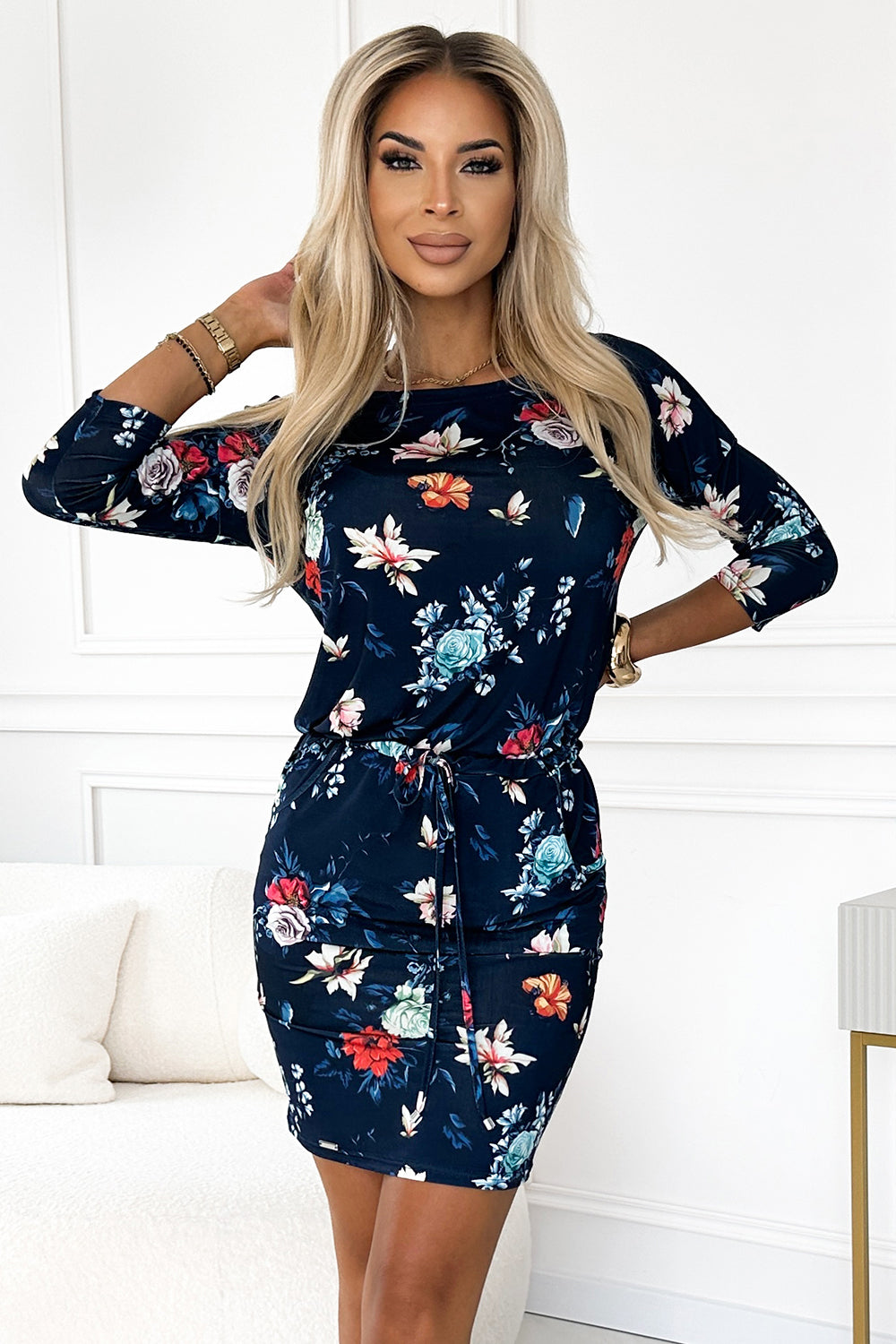 Numoco Navy Dress