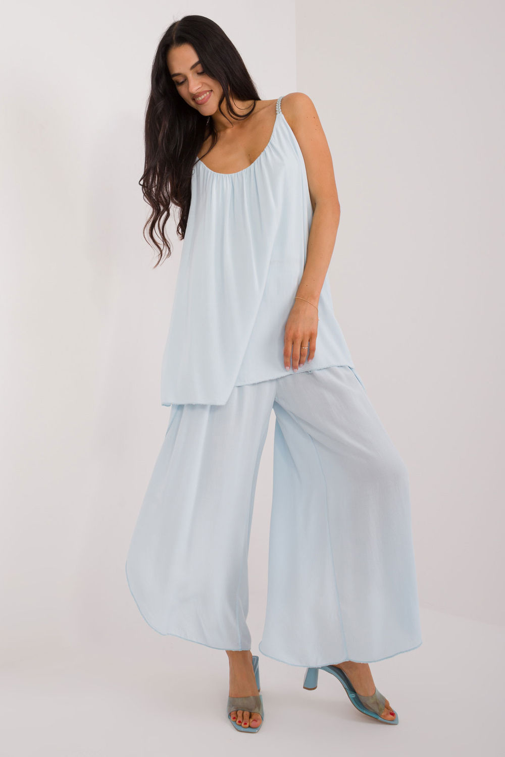 Och Bella Light Blue Cami Top - view 2