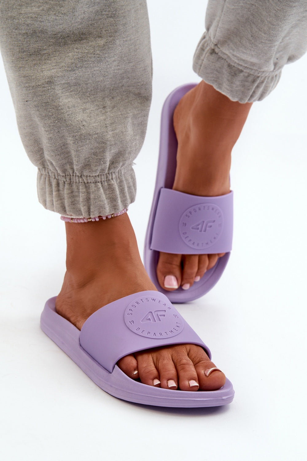 Step In Style Violet Flip Flops - view 3
