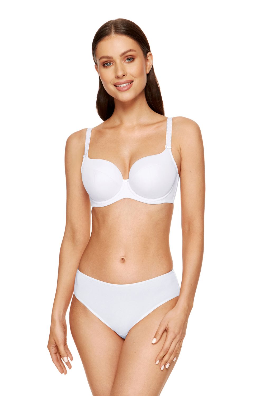 Gorteks Anna White Knitted Padded Bra