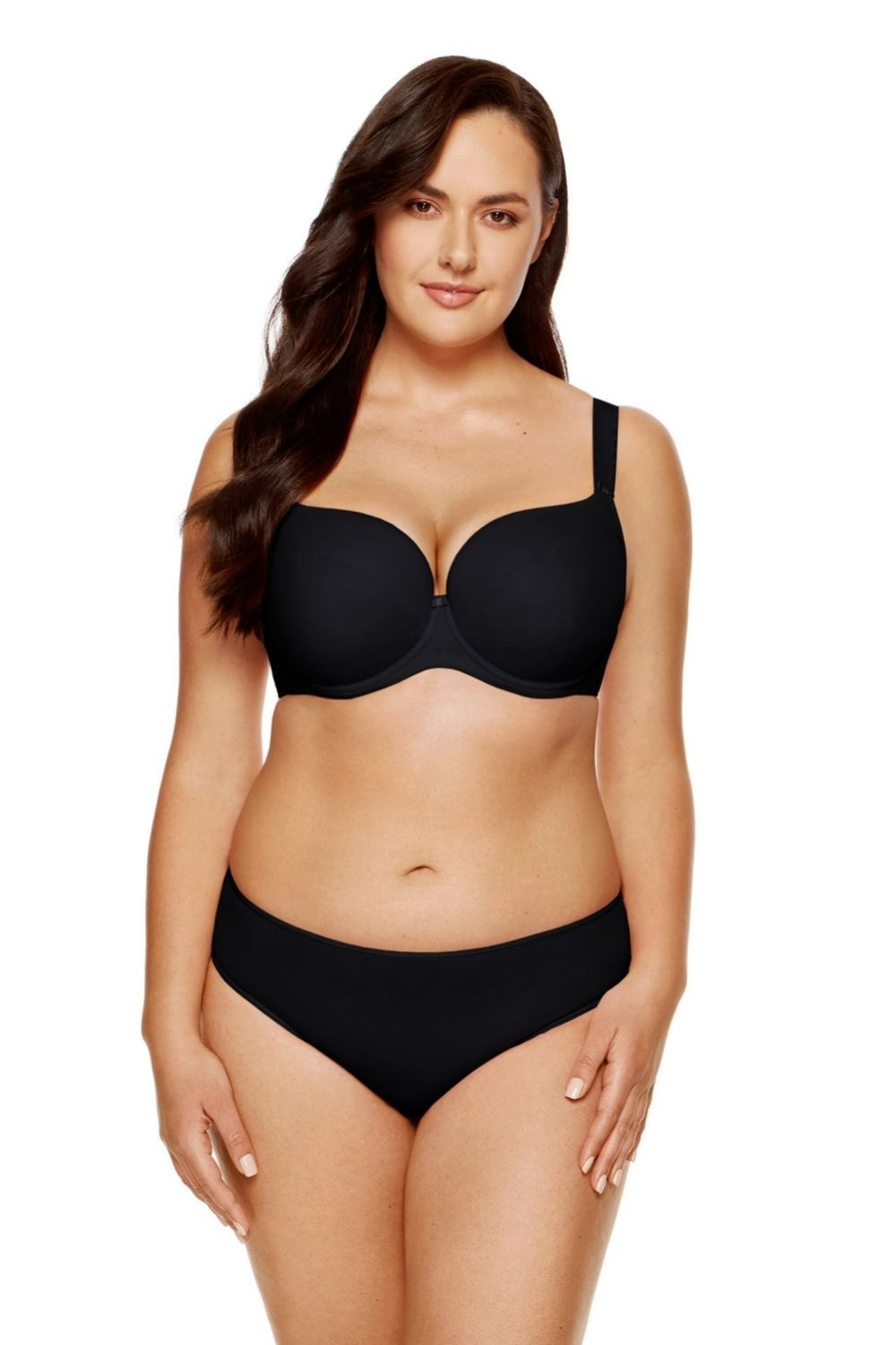 Gorteks Anna Black Knitted Padded Bra - view 2