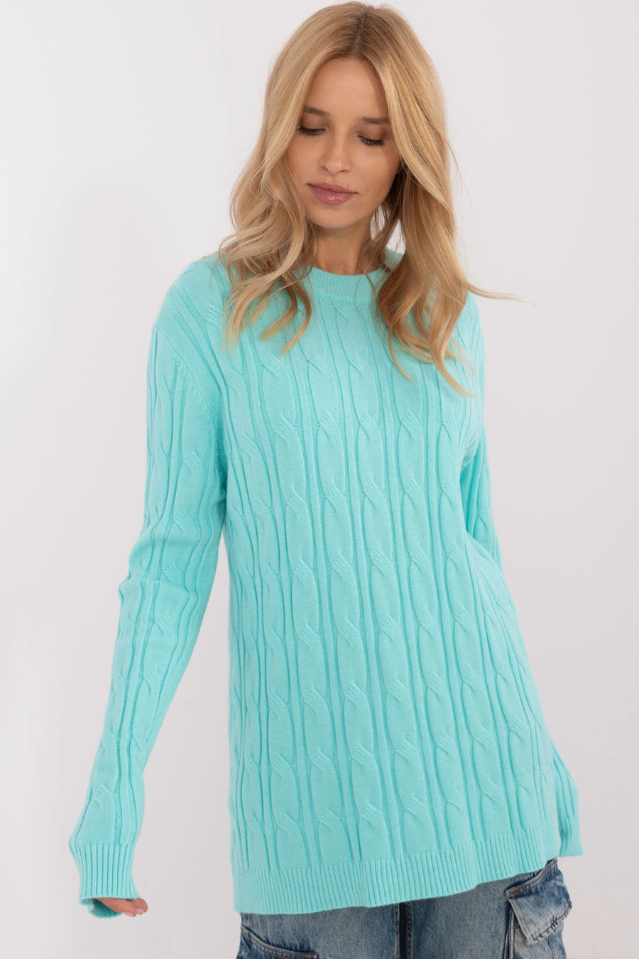 AT Mint Long Sleeve Jumper