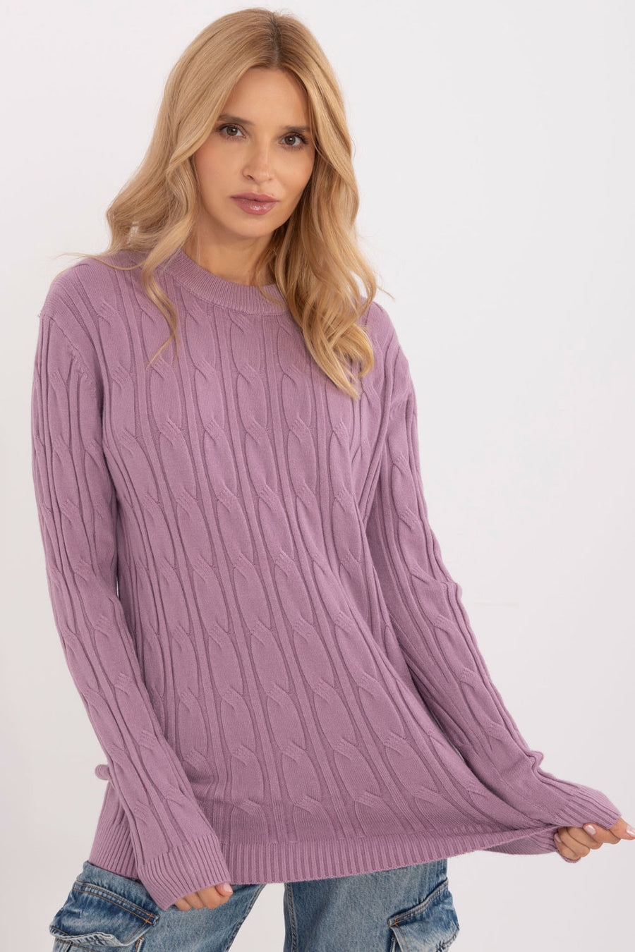 AT Violet Long Sleeve Jumper