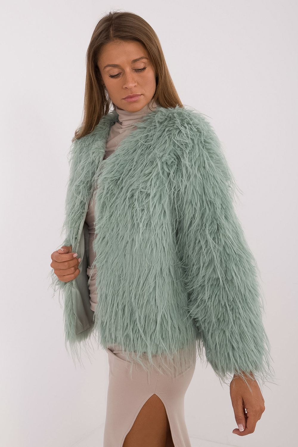 AT Pistachio Long Sleeve Jacket - view 2