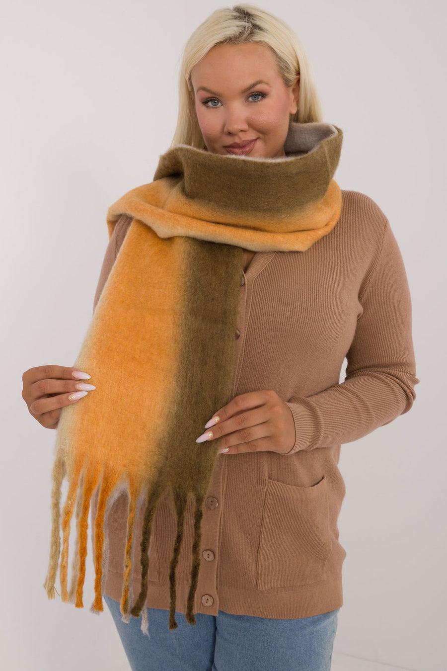 AT Khaki Shawl