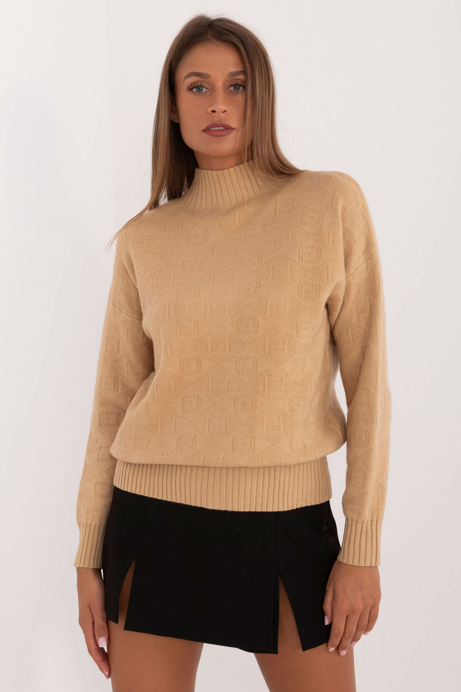 AT Light Camel Long Sleeve Jumper