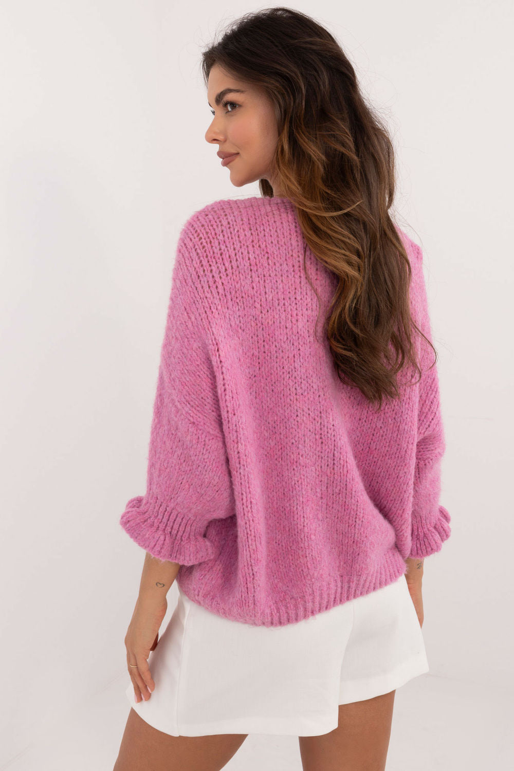 Italy Moda Dark Pink Cardigan - view 3