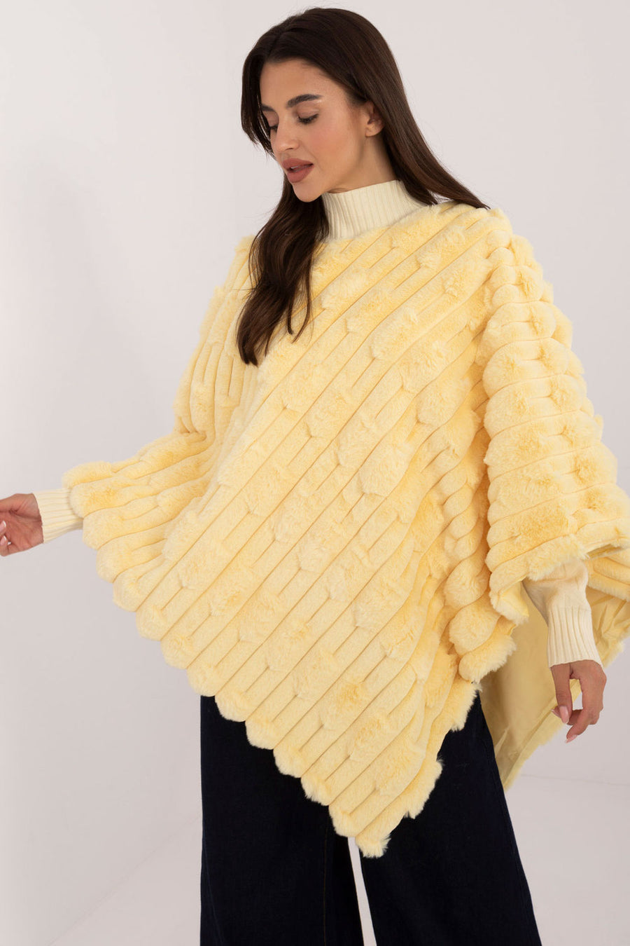 AT Light Yellow Poncho