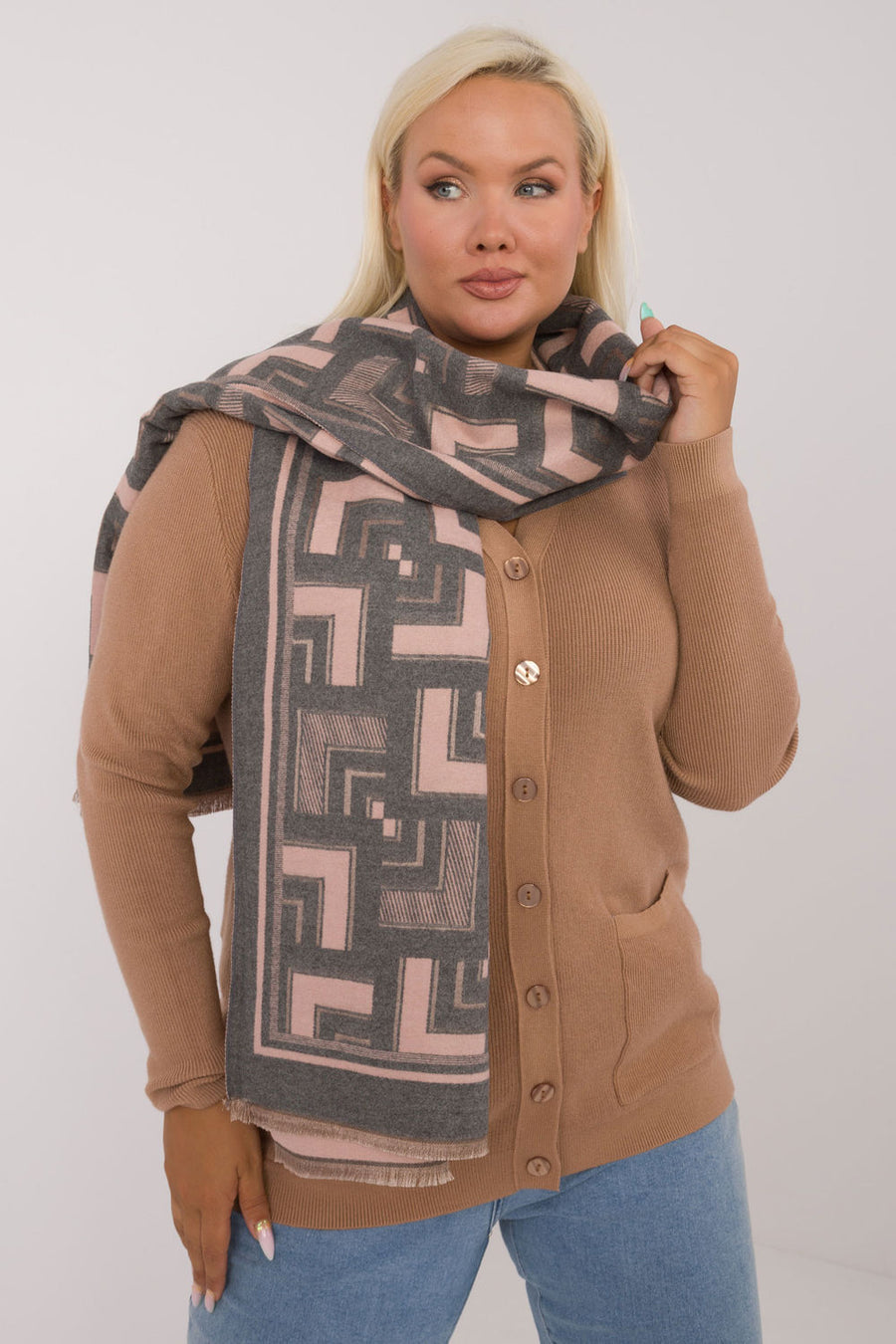 AT Pink Shawl
