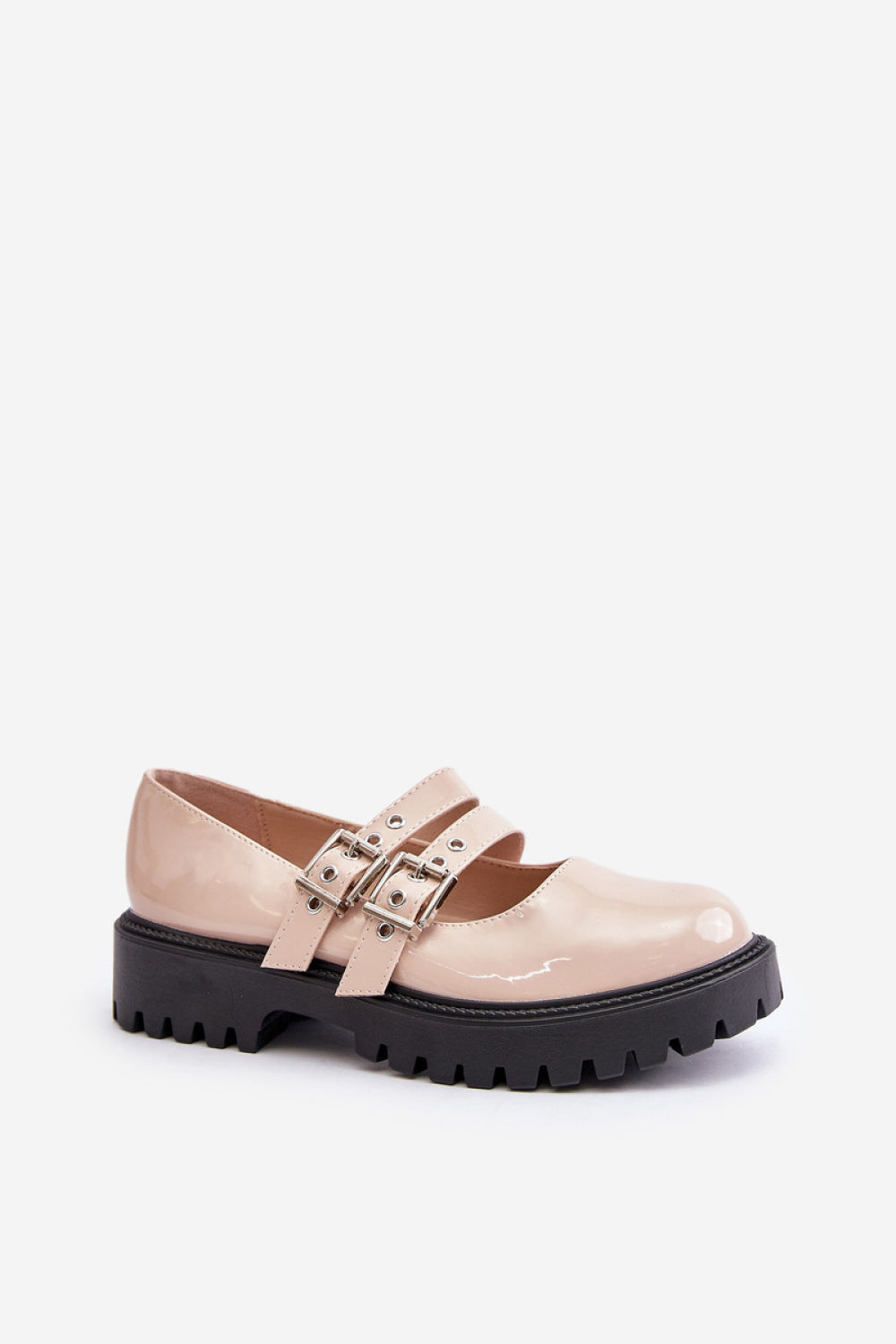 Step In Style Terione Beige Patent Shoes - view 2