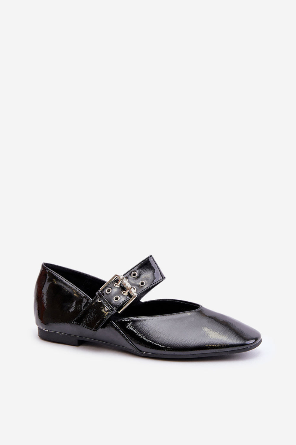Step In Style Azirae Black Patent Ballet Flats - view 2