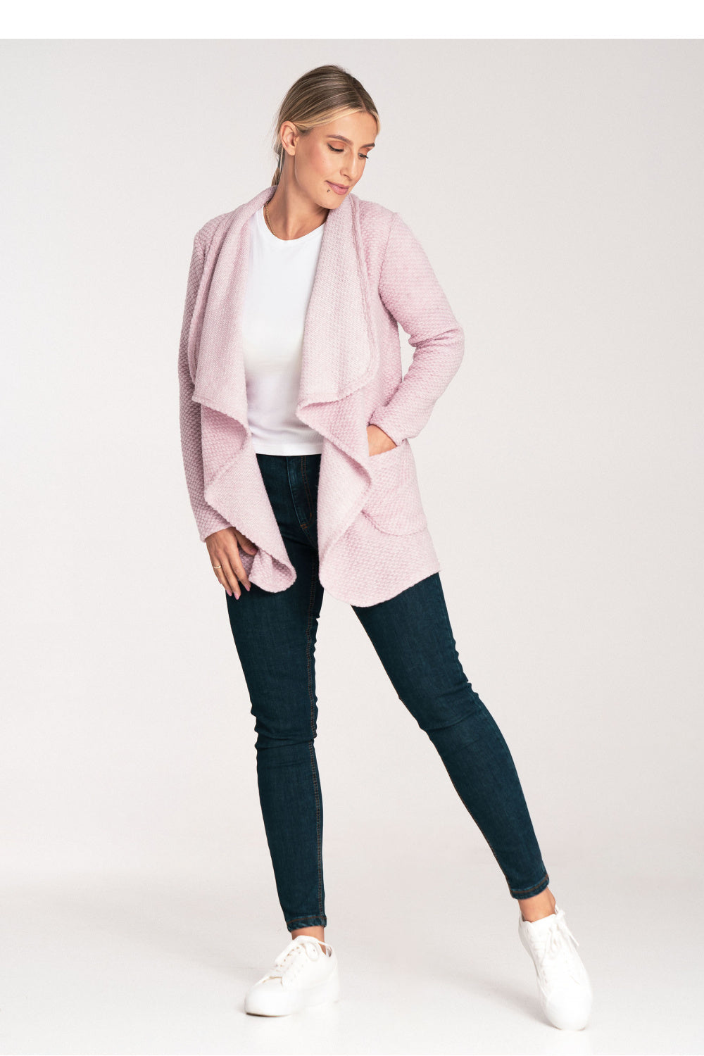 Figl Pink Knitted Cardigan - view 2
