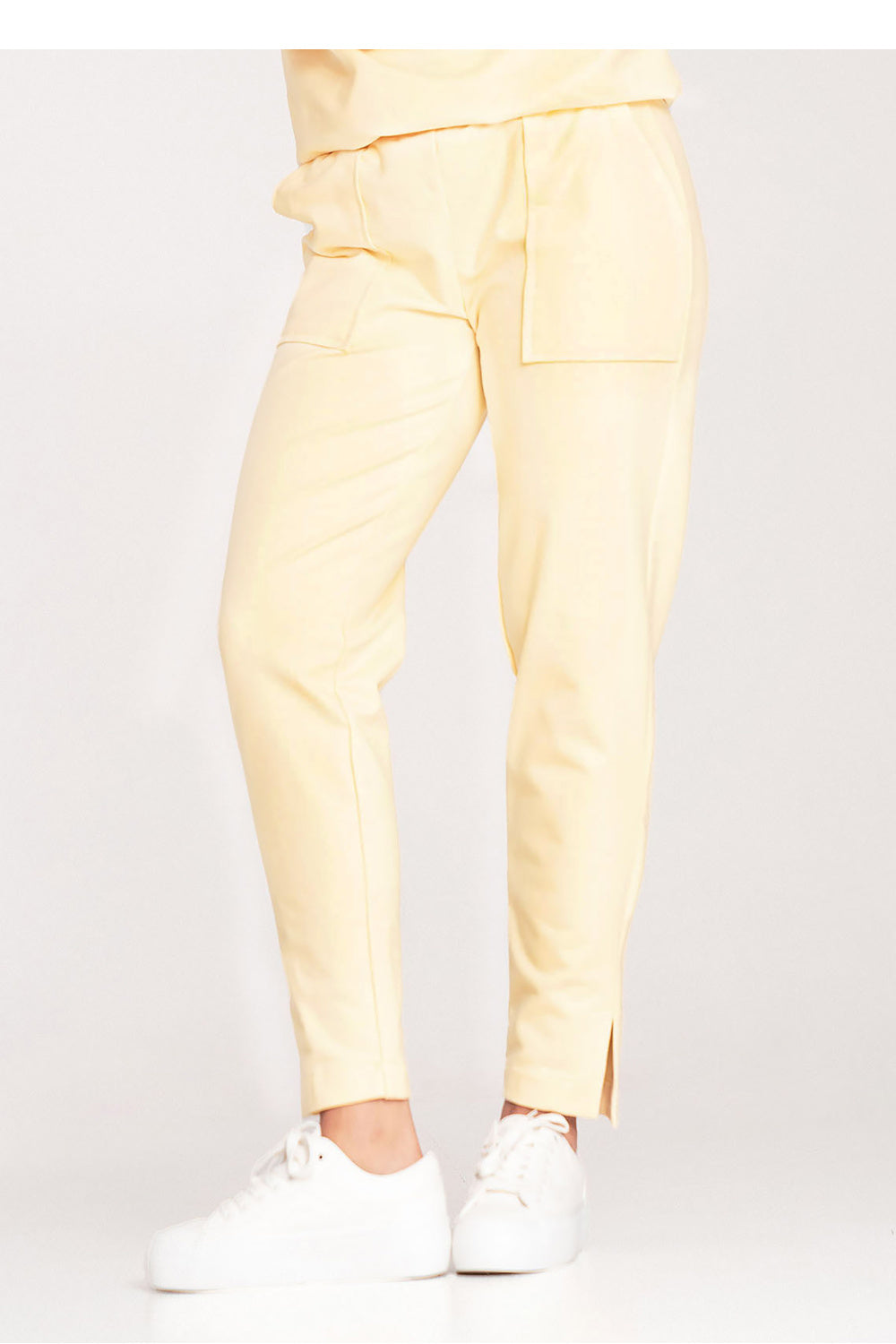 Figl Yellow Cotton Joggers
