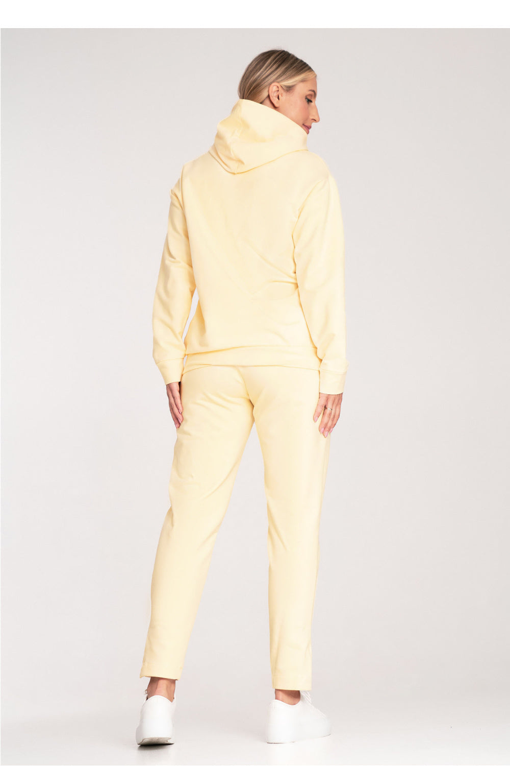 Figl Yellow Cotton Joggers - view 3