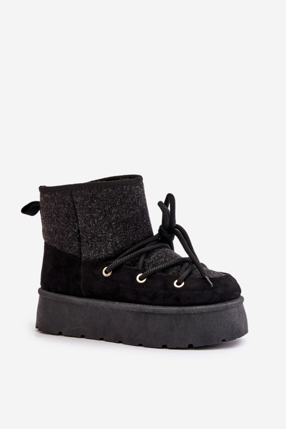 Step In Style Mavora Black Platform Warm Lined Snow Boots - view 2