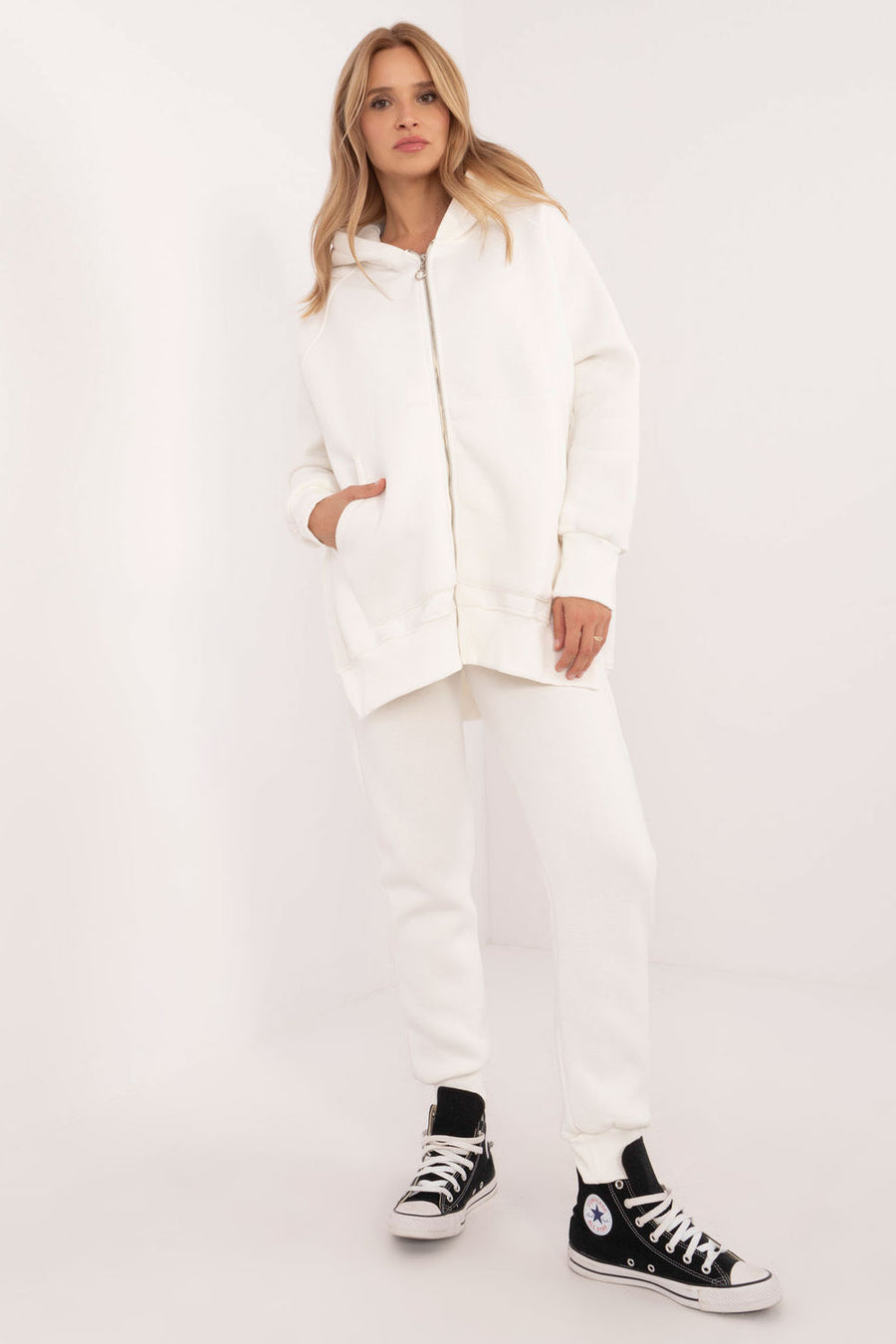 Factory Price Ecru Cotton Co-Ord Set