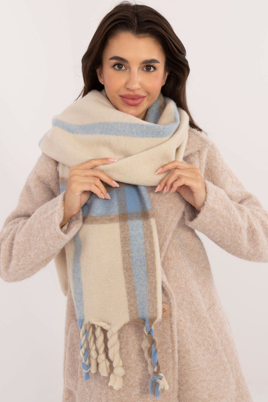 AT Light Beige Shawl