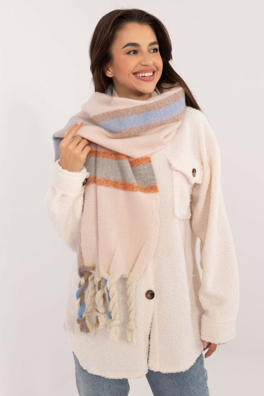 AT Light Pink Shawl