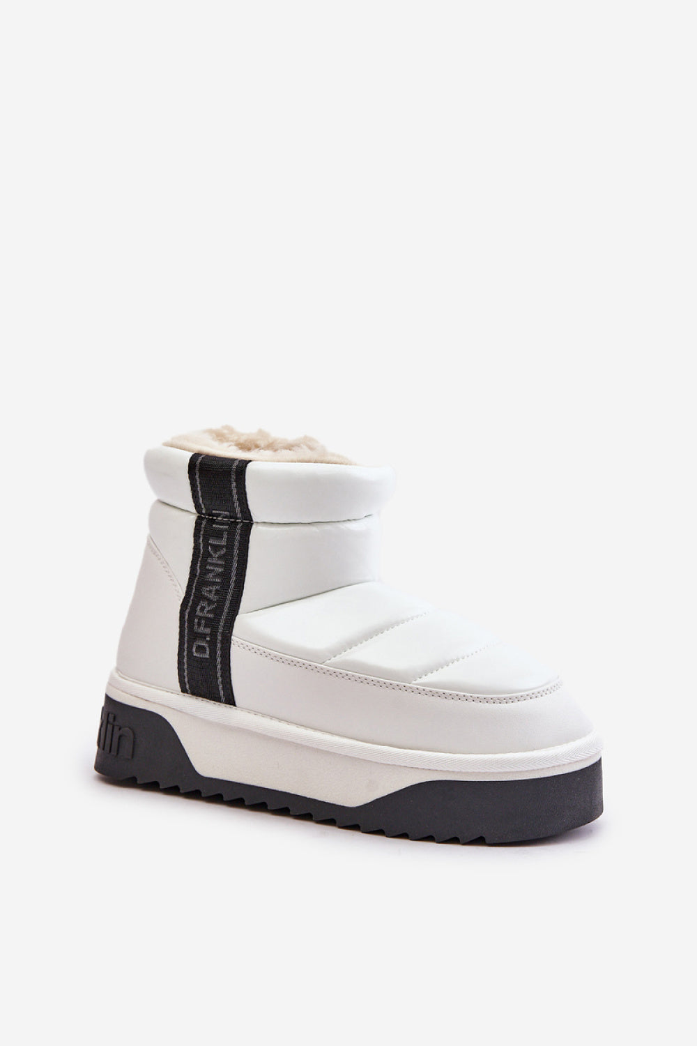 Step In Style White Warm Lined Snow Boots - view 2