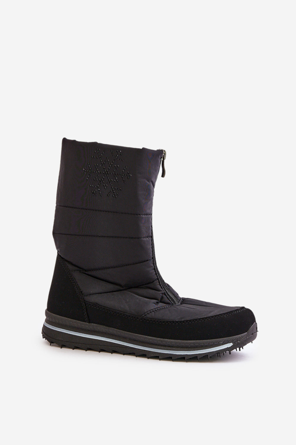 Step In Style Progress Black Platform Warm Lined Snow Boots - view 2