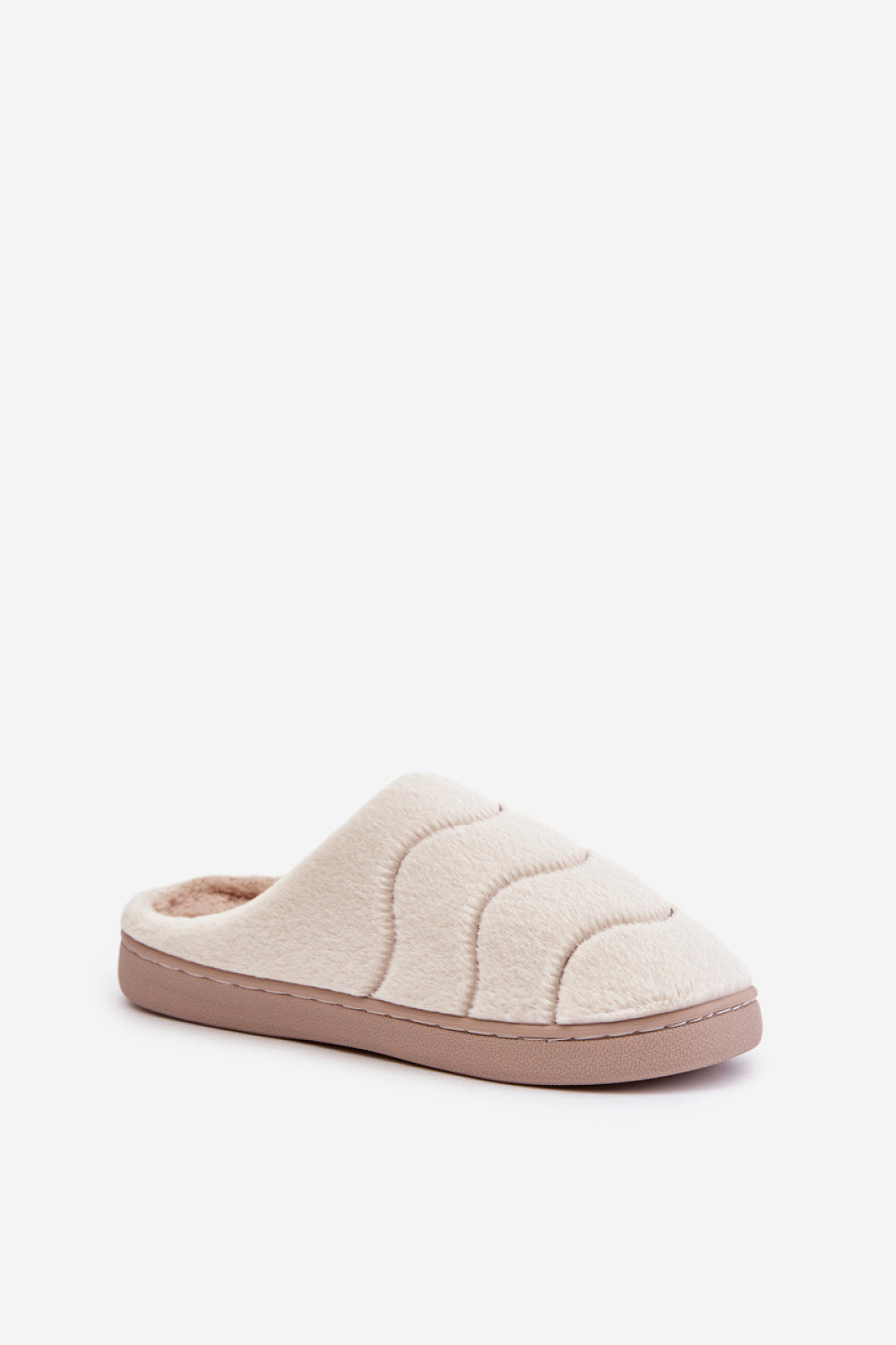 Step In Style Beige Warm Lined Slippers - view 2