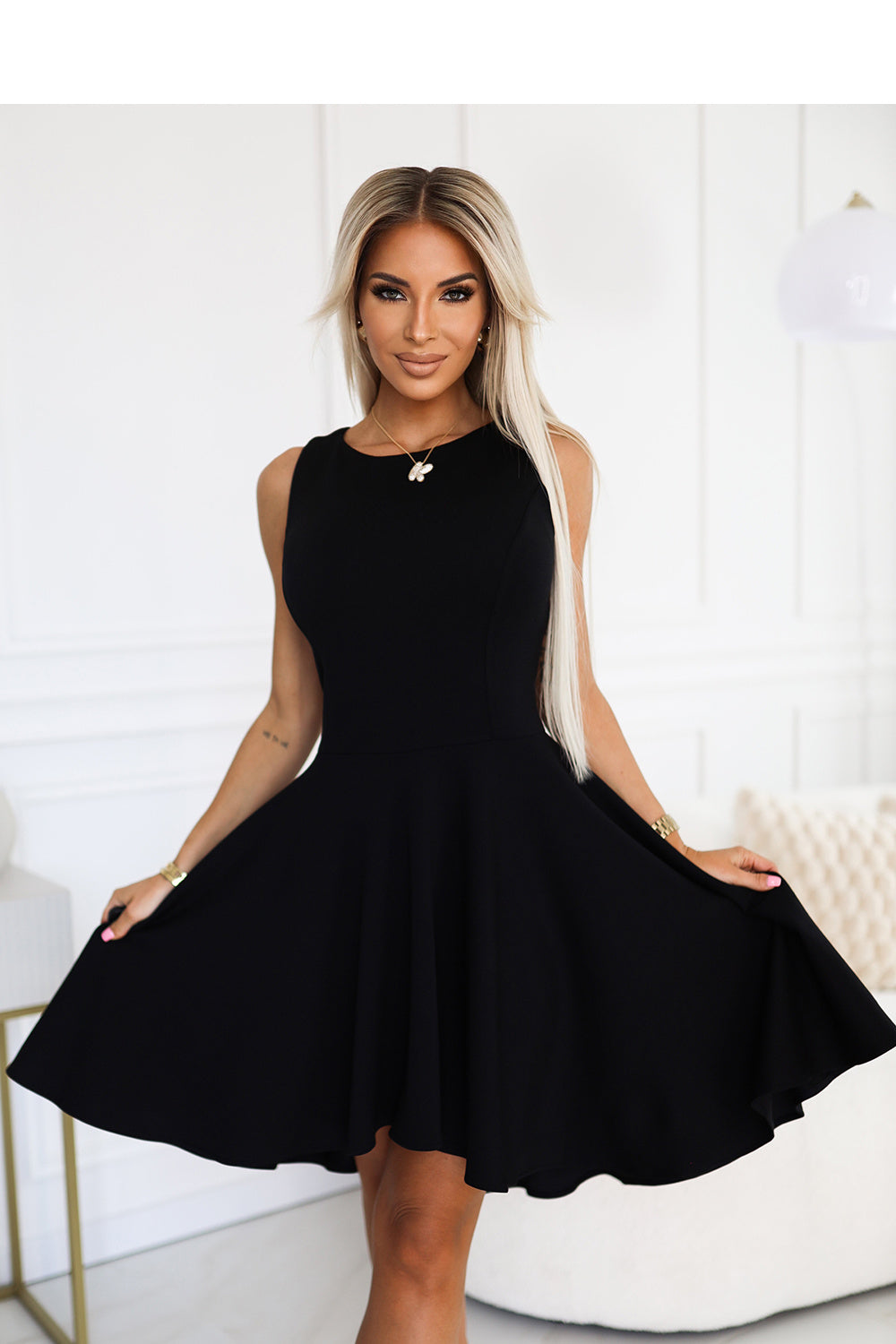 Numoco Black Cocktail Dress