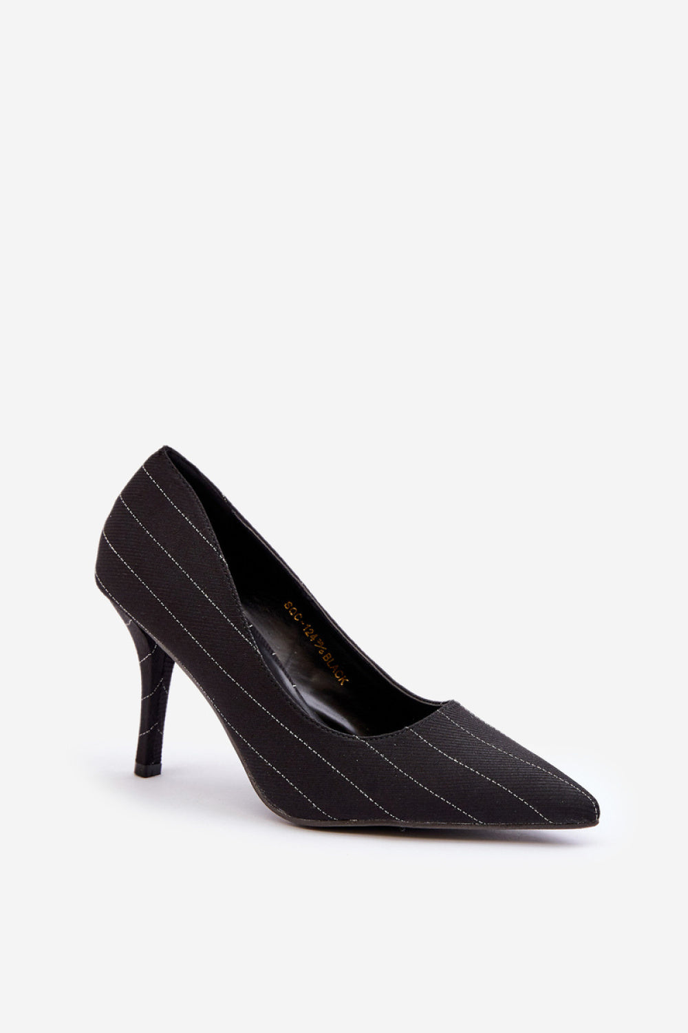 Step In Style Tifidra Black Stiletto High Heels - view 2