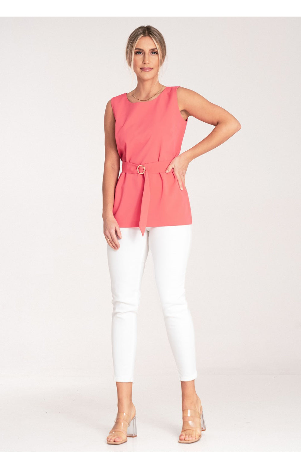 Figl Coral Blouse - view 2