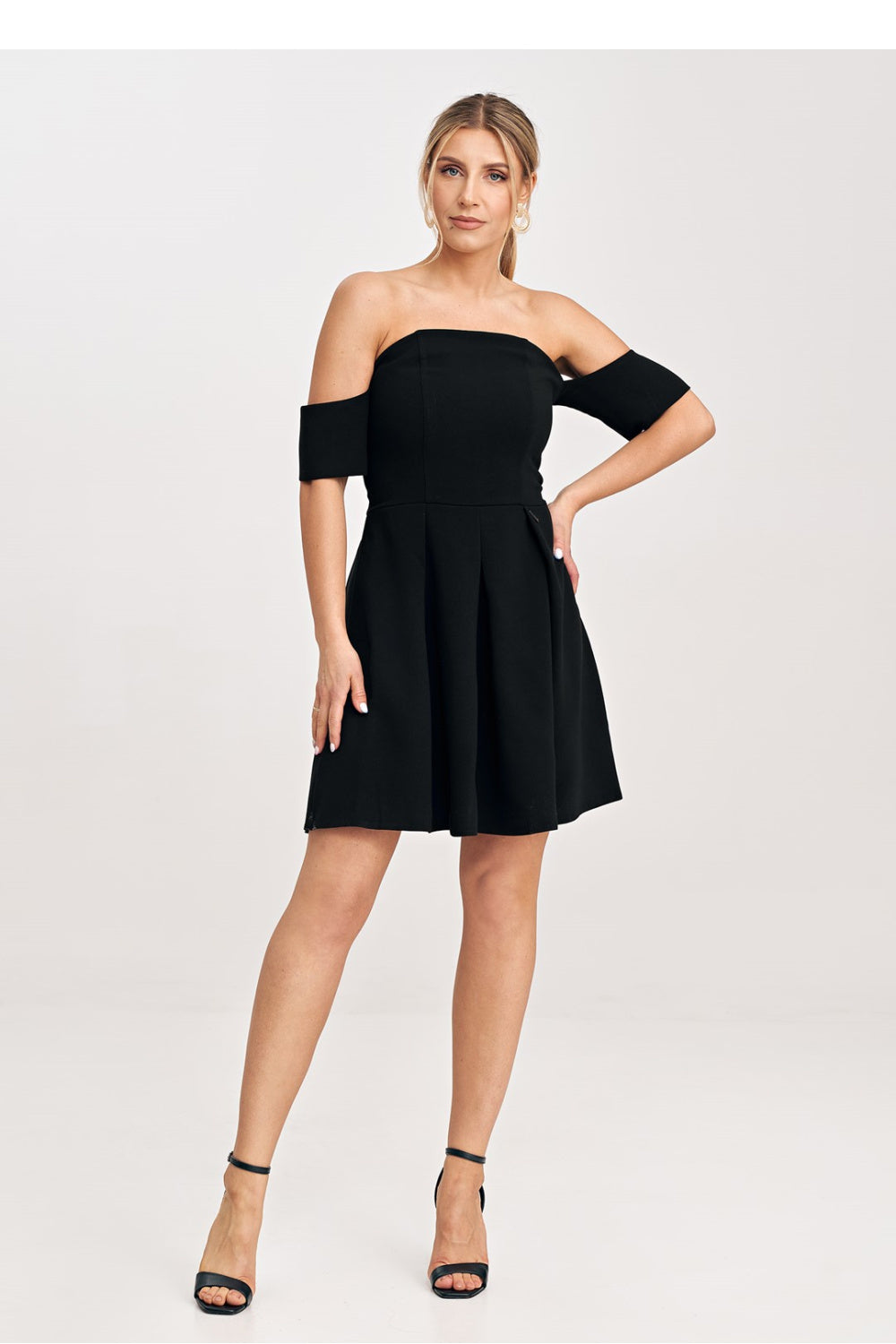 Figl Black Mini Evening Dress - view 2