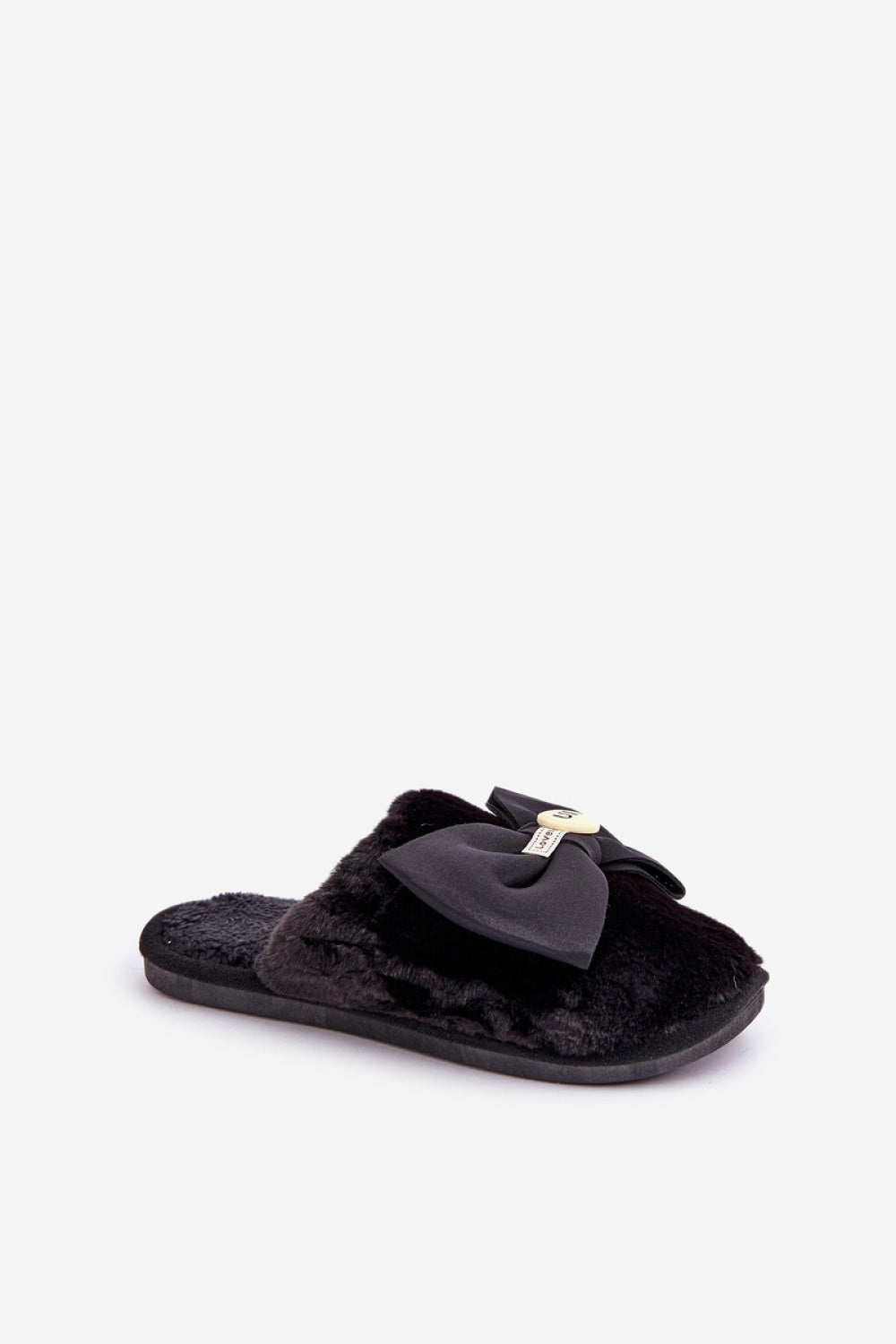 Step In Style Olfedi Black Warm Lined Slippers - view 2