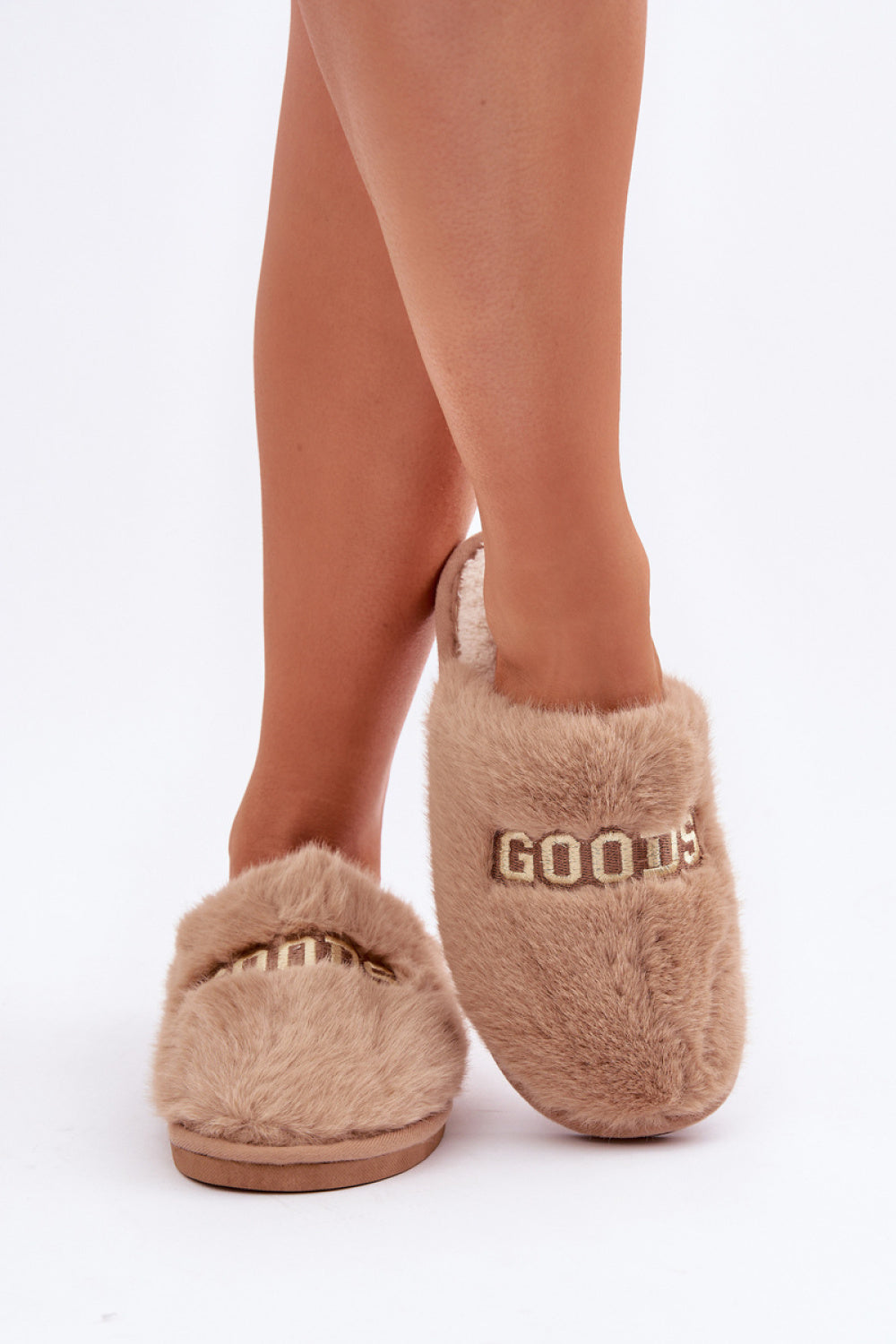 Step In Style Kalelia Camel Warm Lined Slippers - view 3