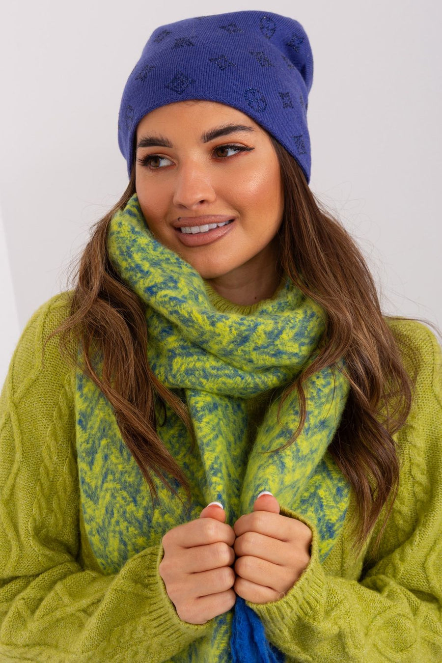 AT Dark Blue Beanie Hat
