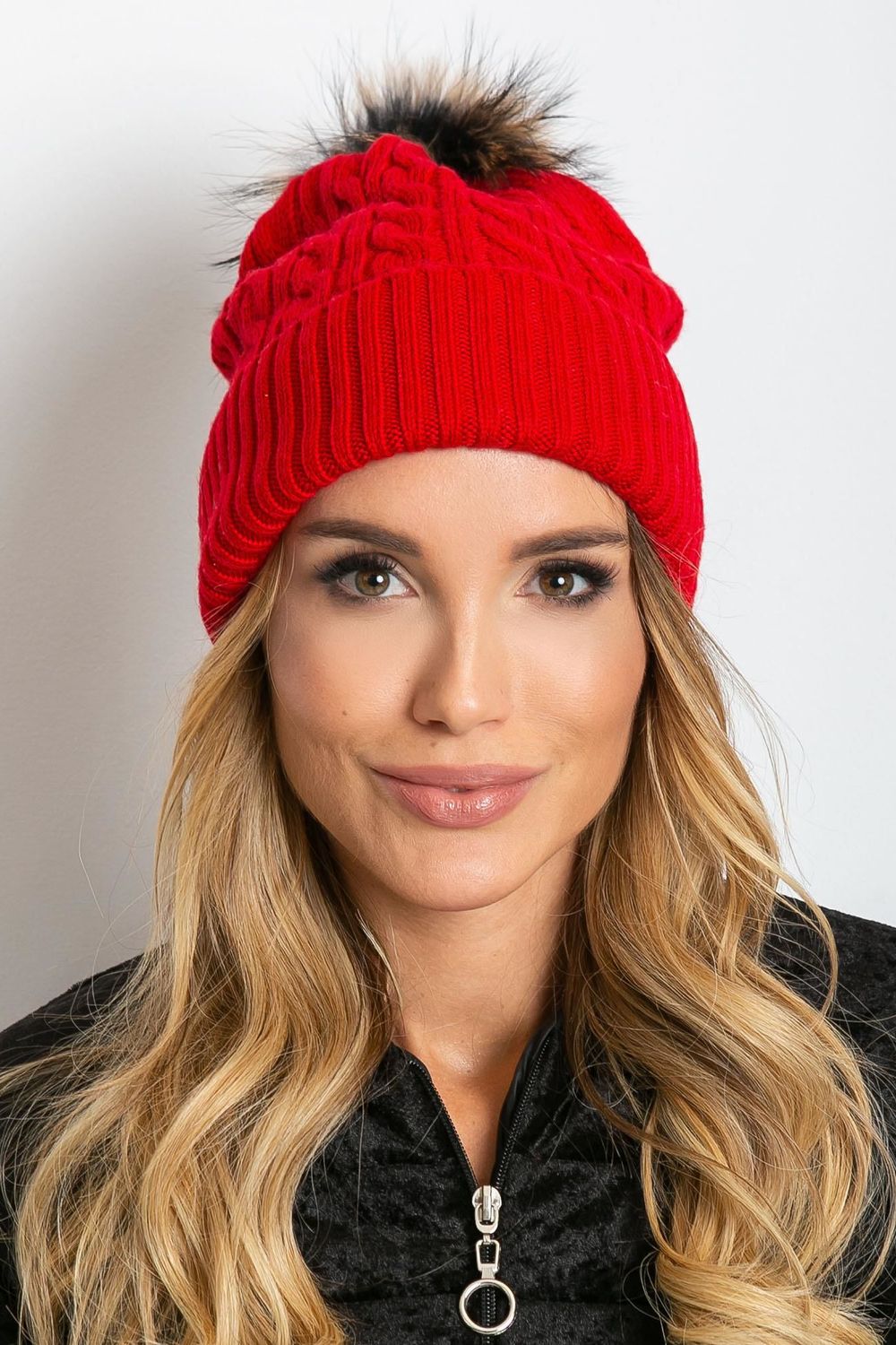 AT Red Beanie Hat