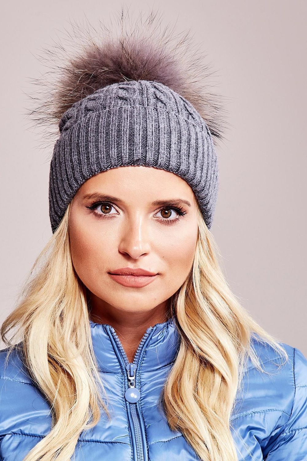 AT Dark Grey Beanie Hat