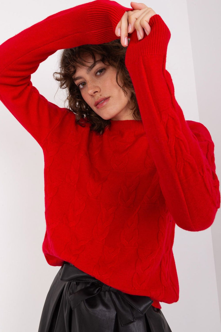 AT Red Long Sleeve Jumper