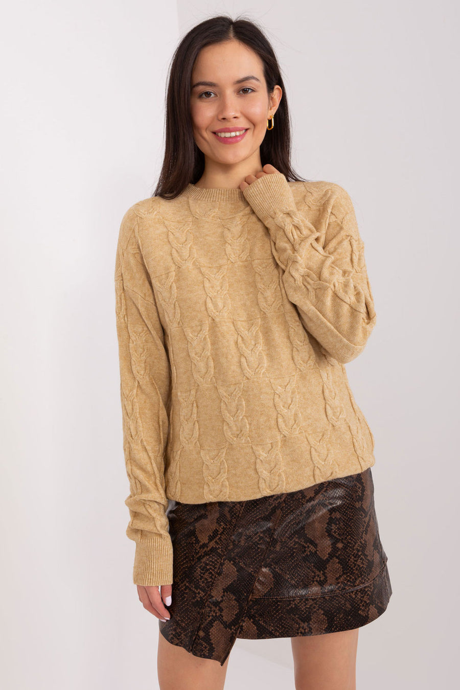 AT Camel Long Sleeve Jumper