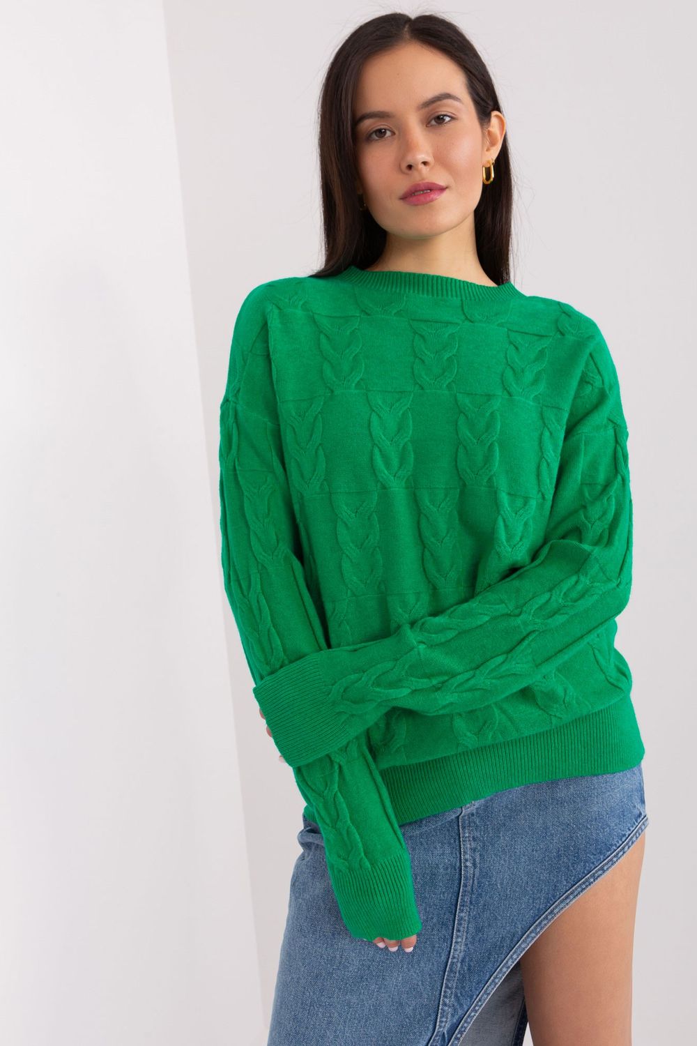 AT Green Long Sleeve Jumper