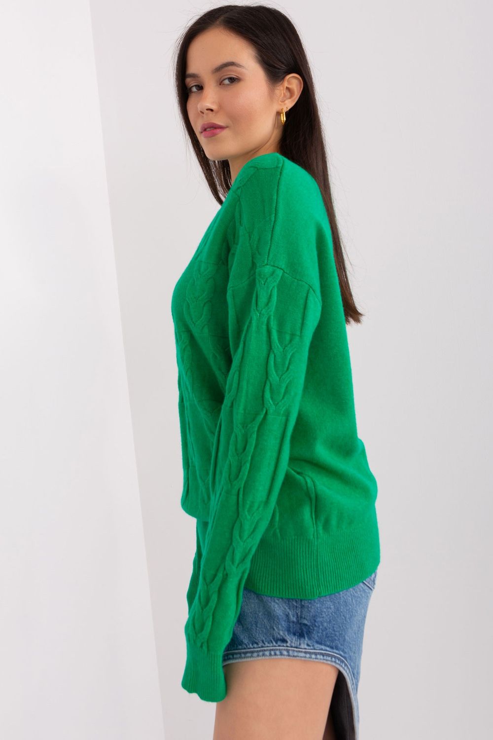AT Green Long Sleeve Jumper - view 2
