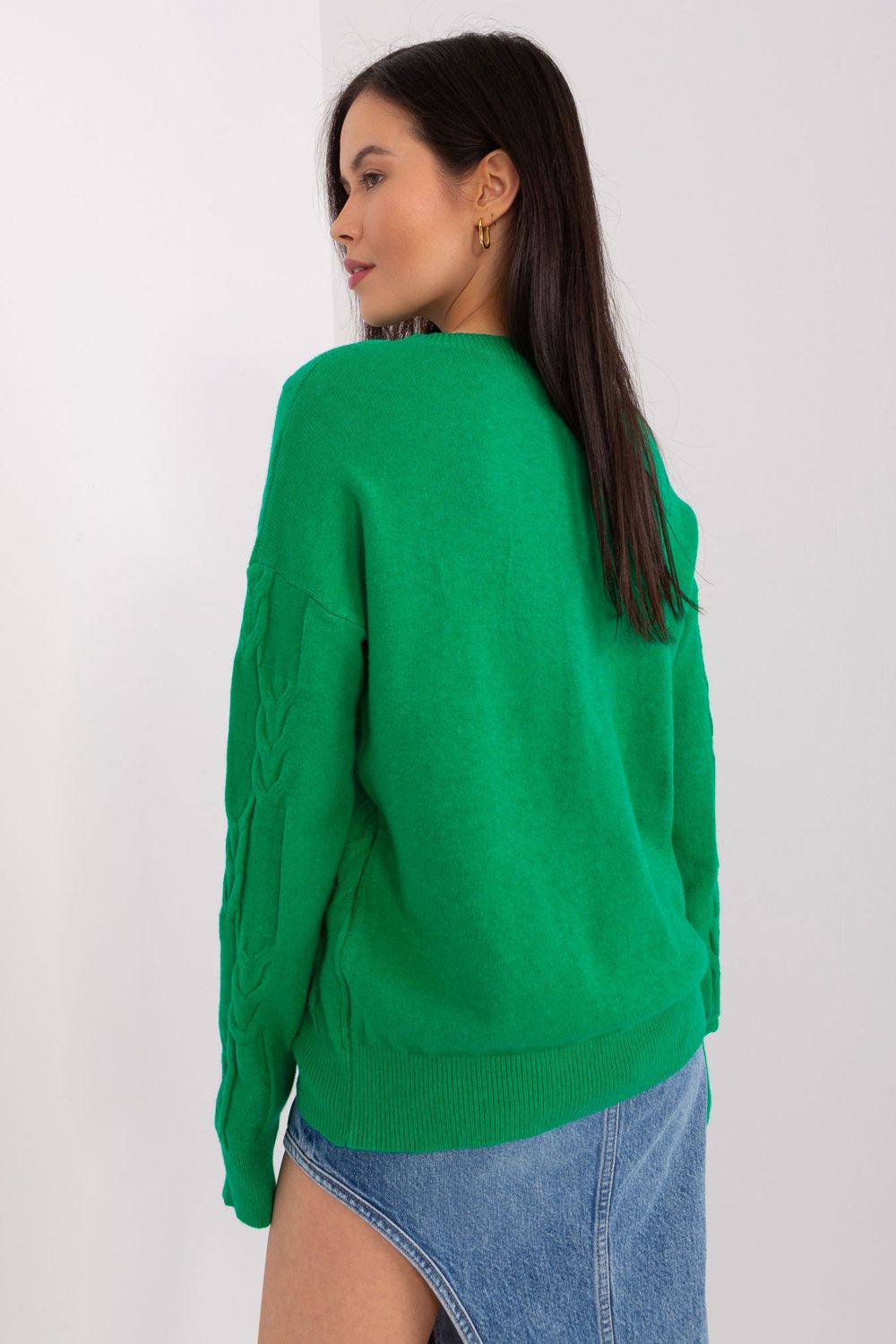 AT Green Long Sleeve Jumper - view 3
