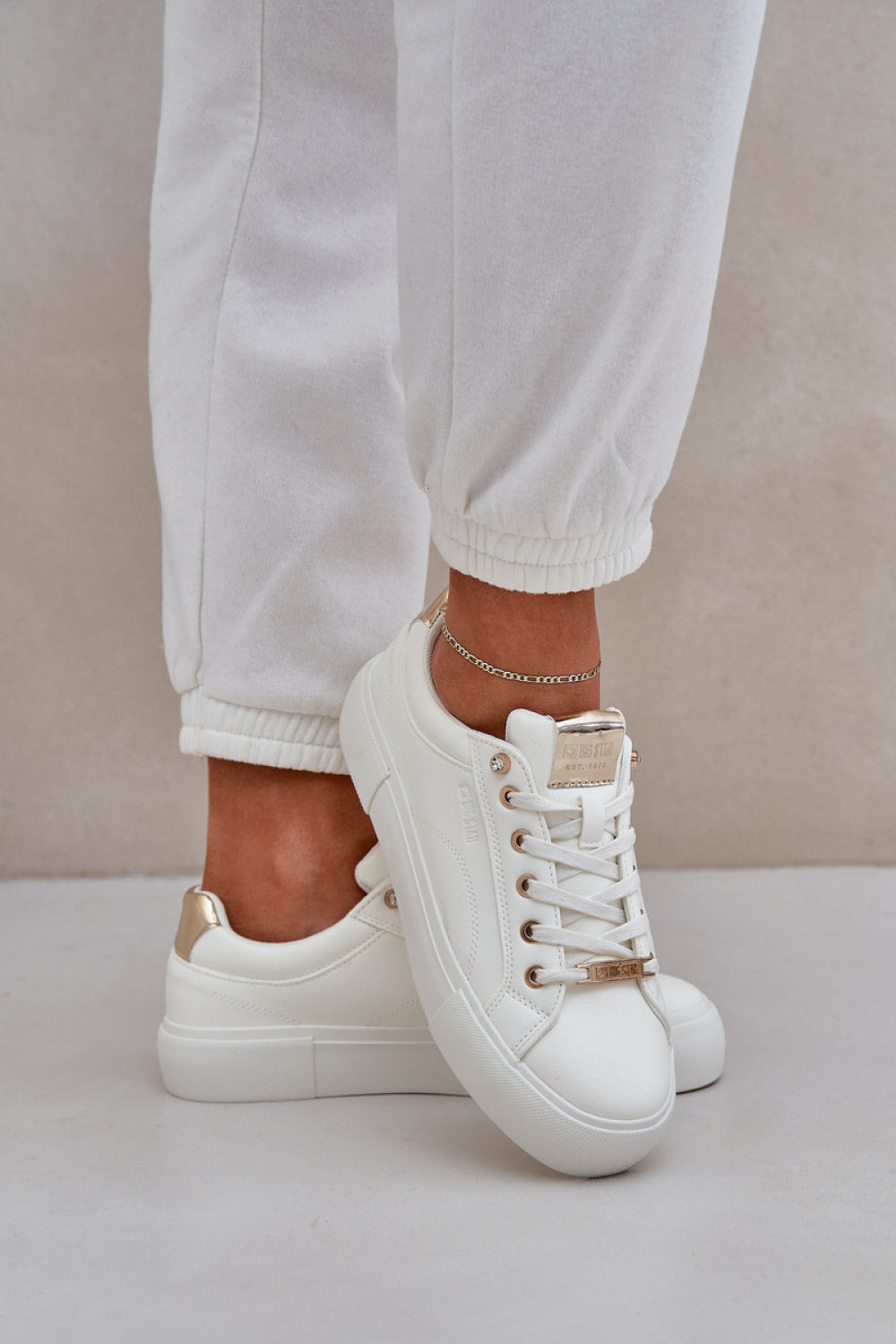 Step In Style White Trainers - view 3