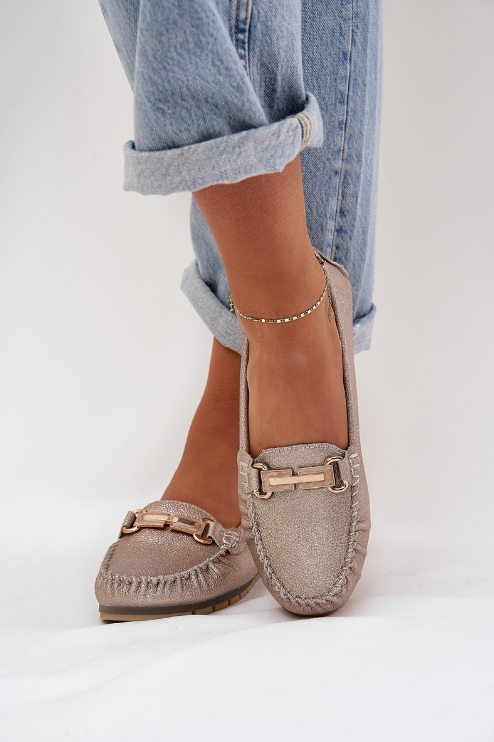 Step In Style Glitter Sequin Moccasins - view 3