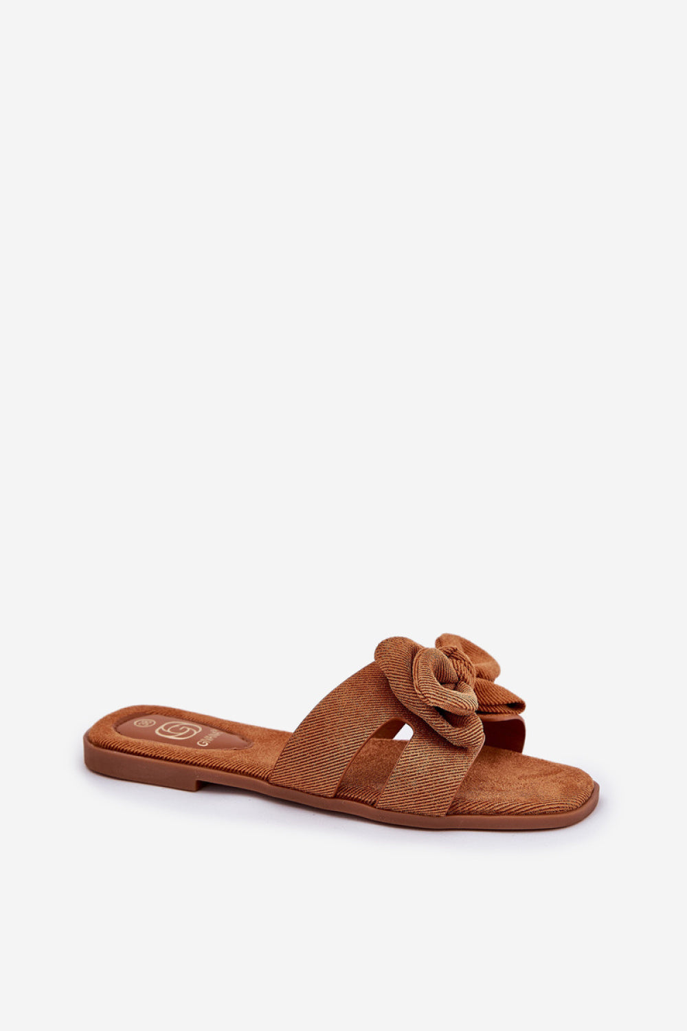 Step In Style Tobin Camel Flat Flip Flops - view 2