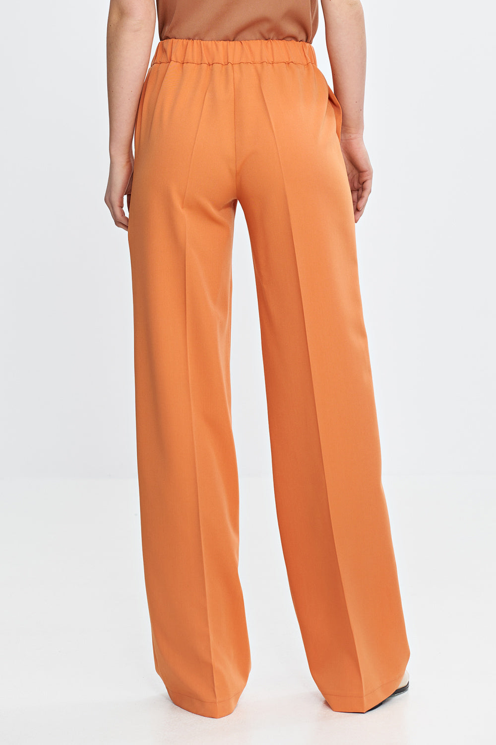 Nife Orange Wide Leg Trousers - view 3